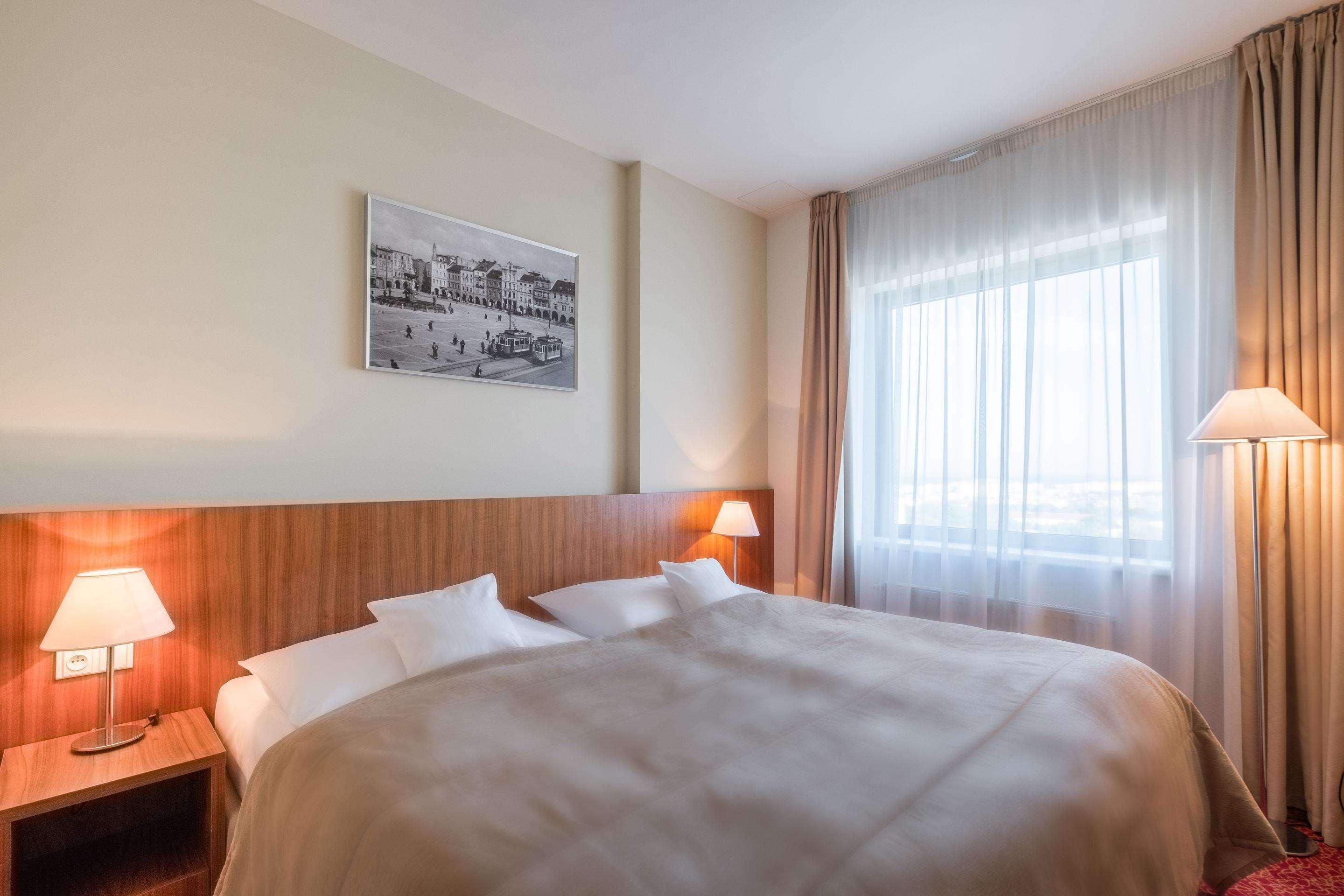 Clarion Congress Hotel Ceske Budejovice Bagian luar foto