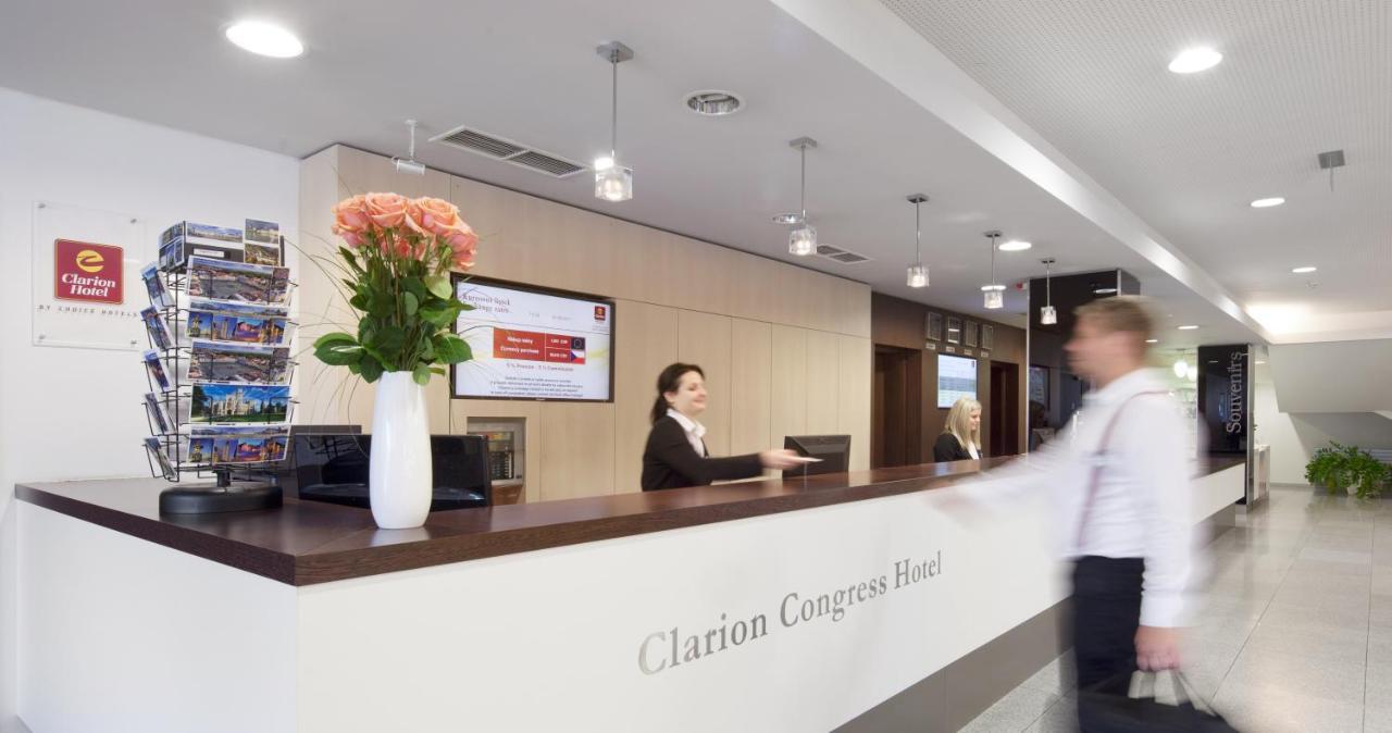 Clarion Congress Hotel Ceske Budejovice Bagian luar foto
